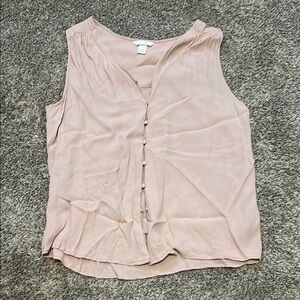 Women's Sleeveless Blouse - Light Pink